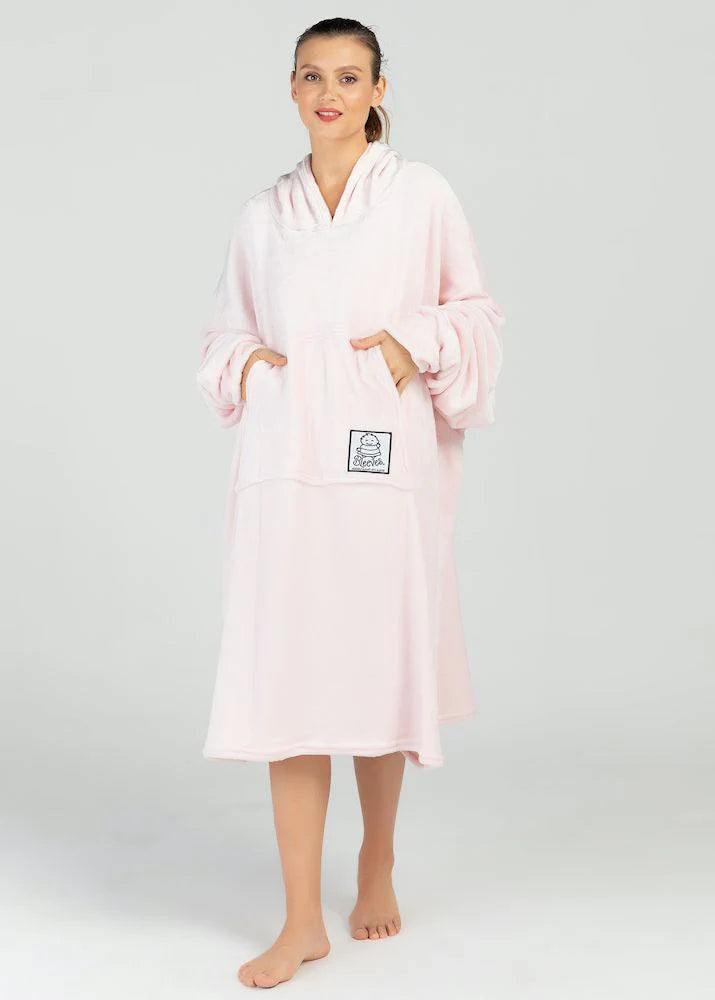 Regular Robe Soft Pink (Gidie Regular) – Bleeves® Global